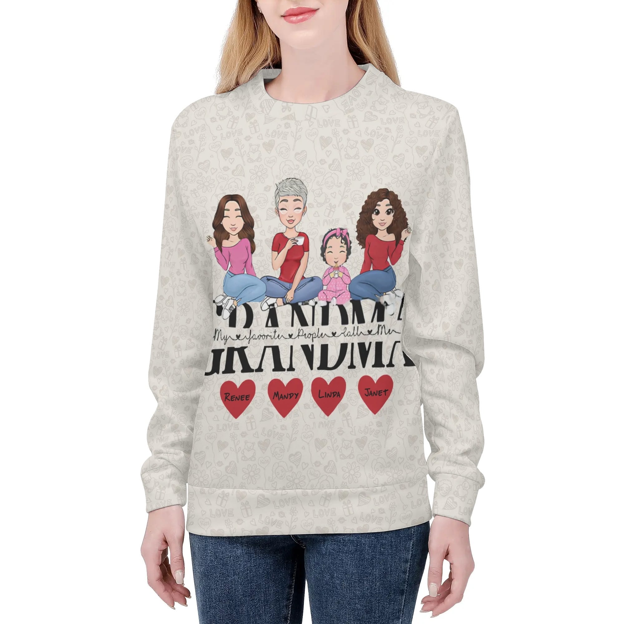 Felpa pullover da donna - AL Valley Bazar