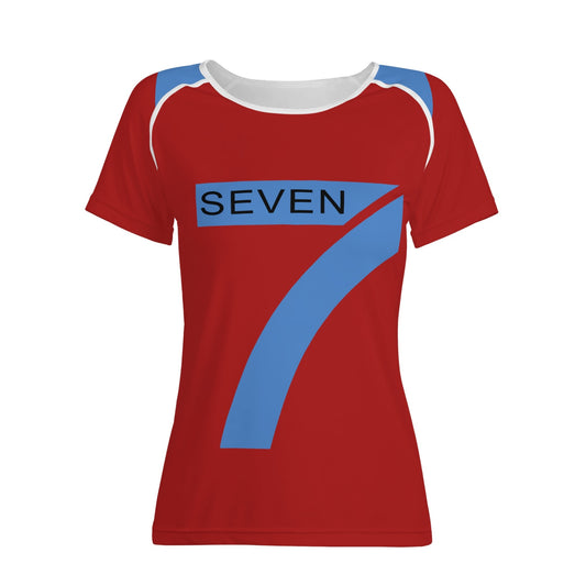 T-shirt da donna con stampa all-over - Seven