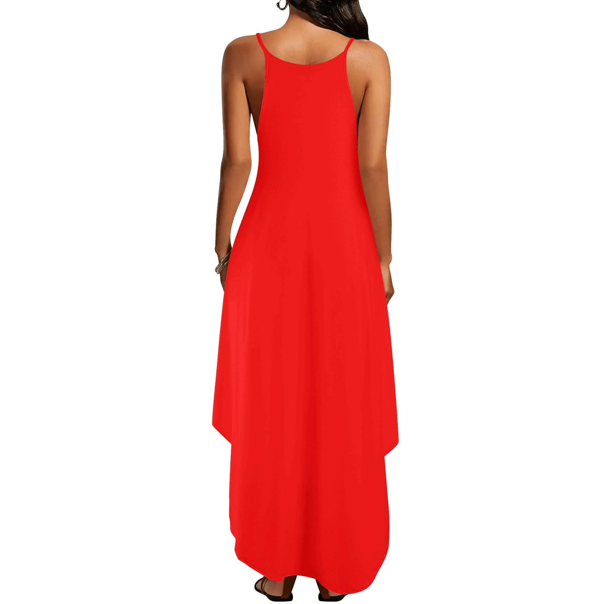 Womens Elegant Sleeveless Evening Dress