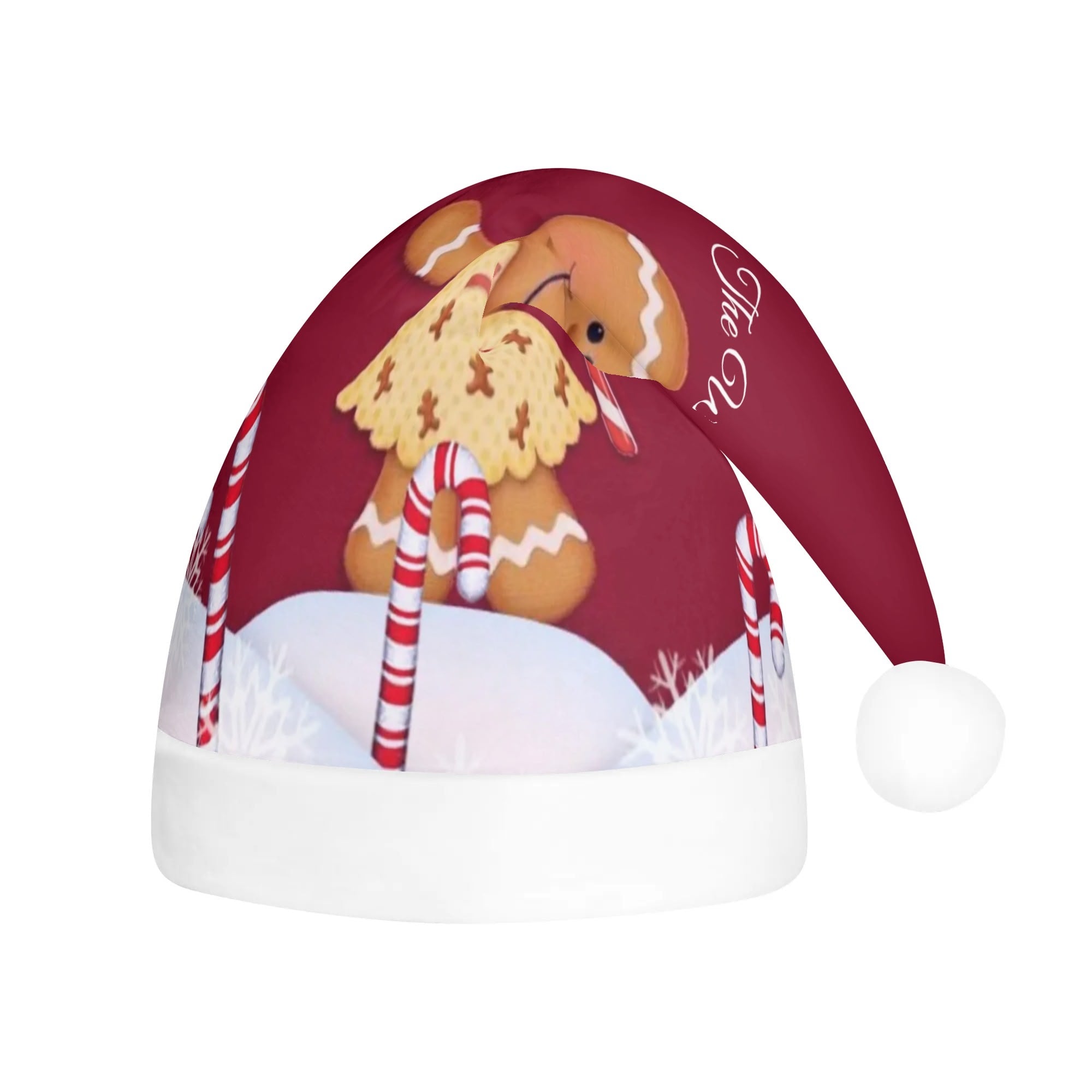 All Over Print Unisex Christmas Santa Hats - AL Valley Bazar