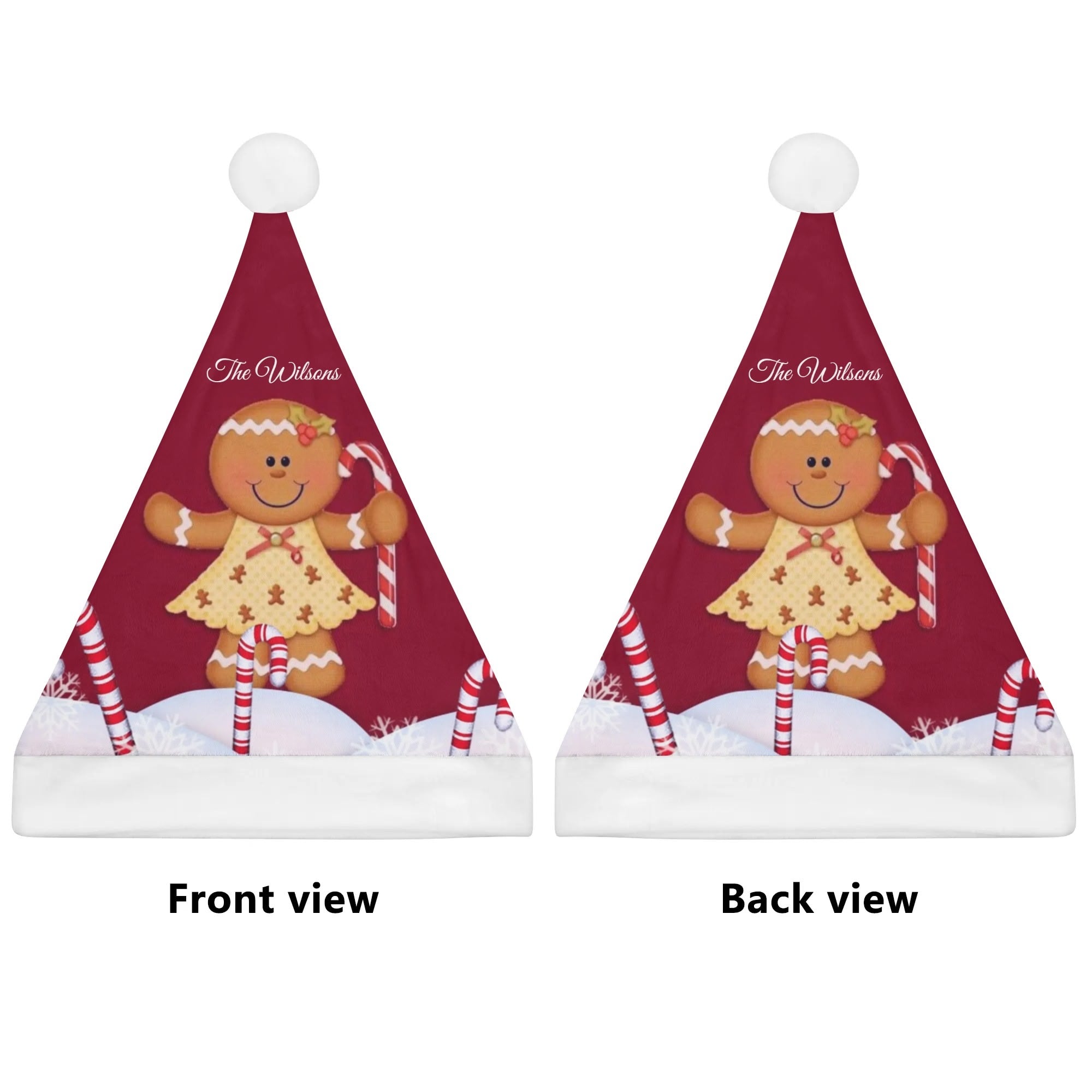 All Over Print Unisex Christmas Santa Hats - AL Valley Bazar