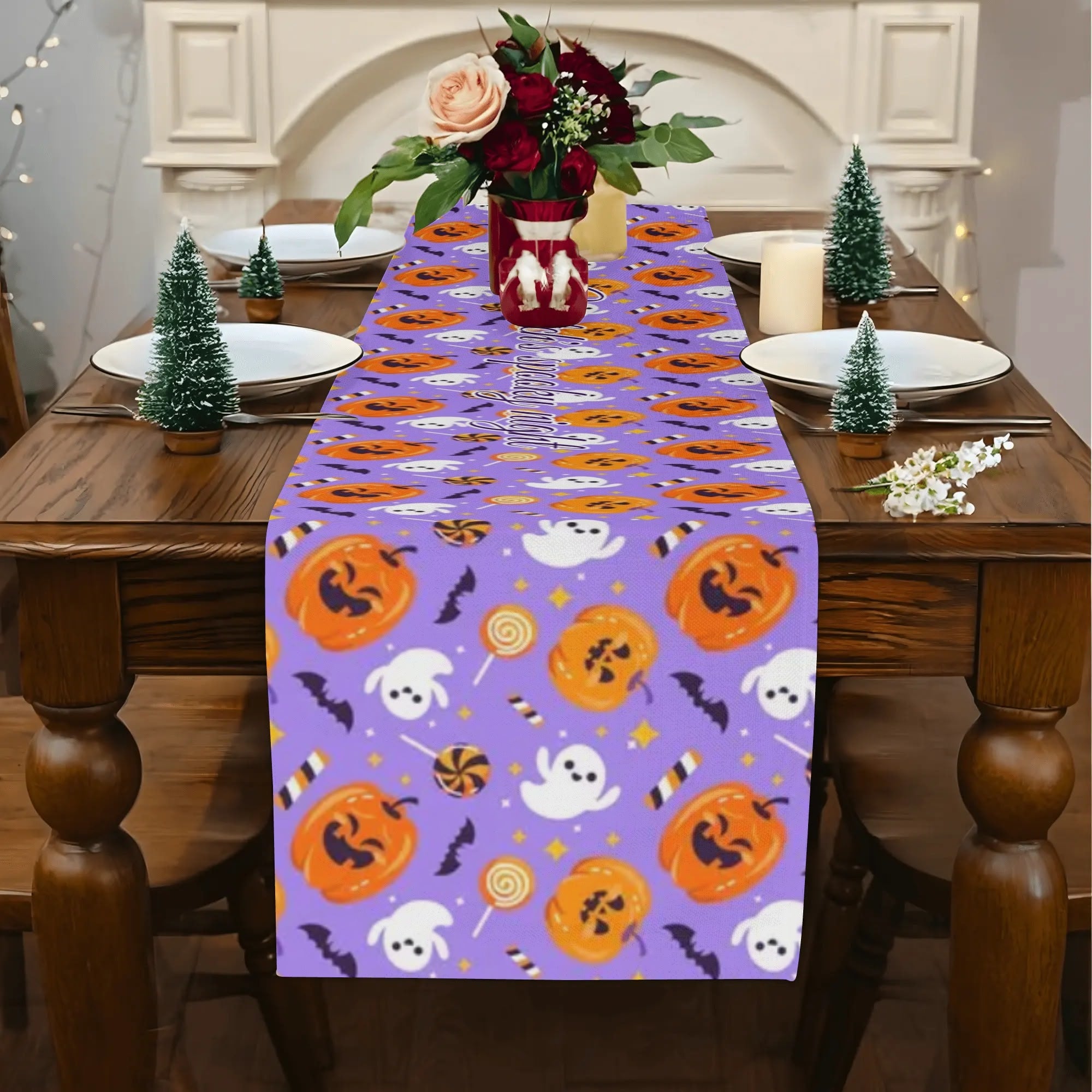 Customized Polyester Table Runner - AL Valley Bazar