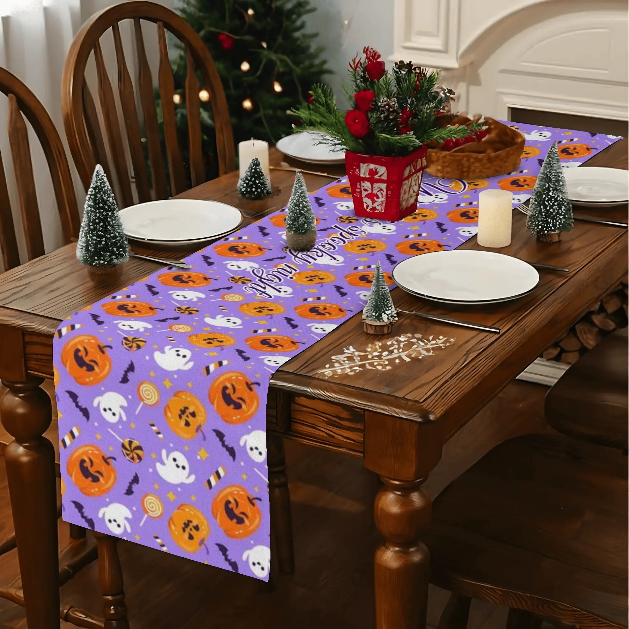 Customized Polyester Table Runner - AL Valley Bazar