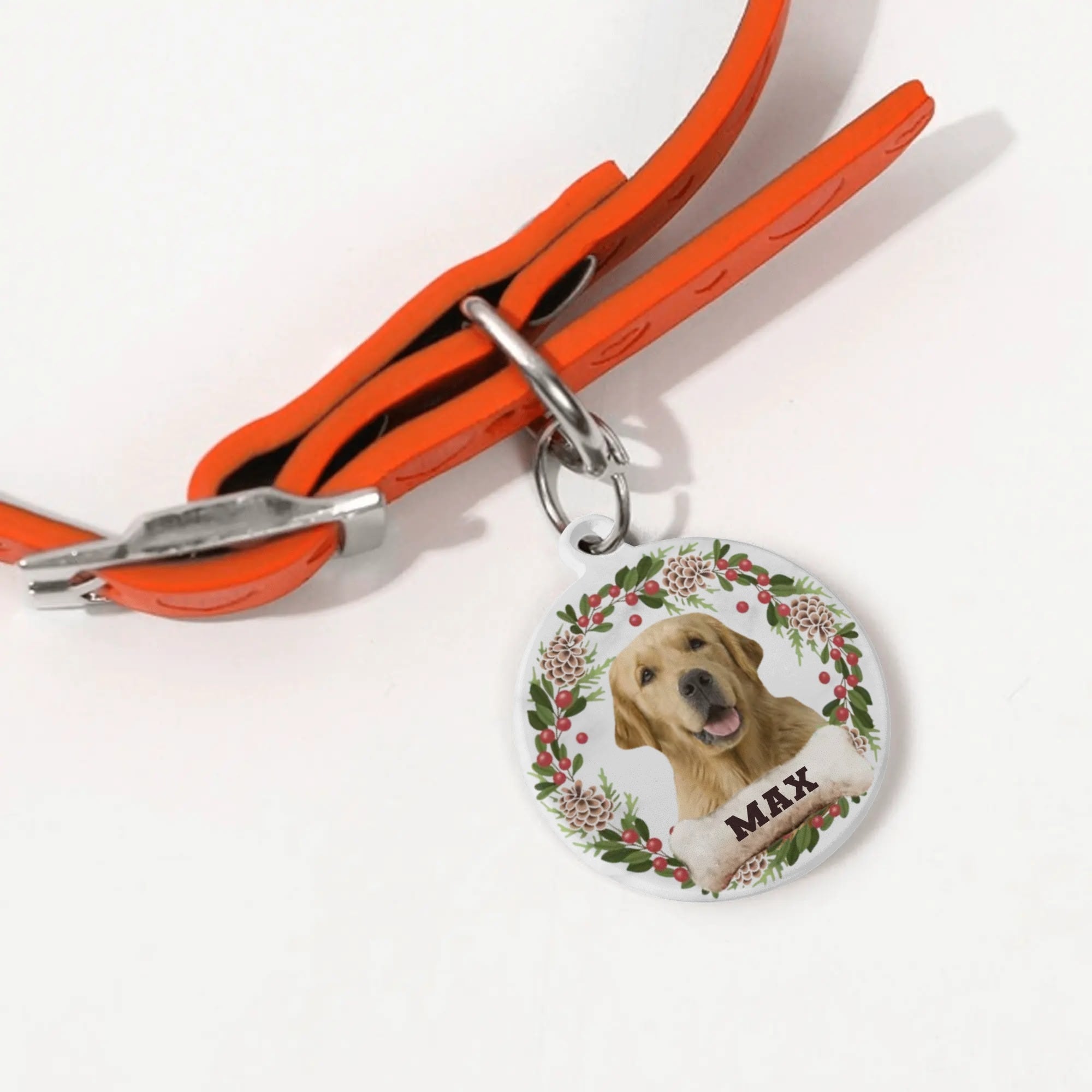 Personalized  Laser Metal Alloy Dog ID Tag - AL Valley Bazar