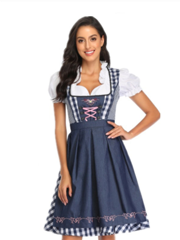 New German Oktoberfest Dress Maid Costume - AL Valley Bazar